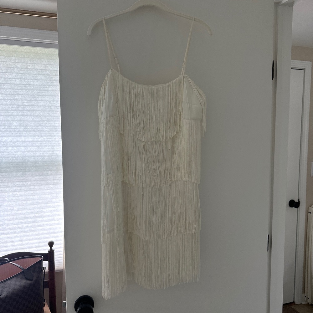 Abercrombie fringe mini dress